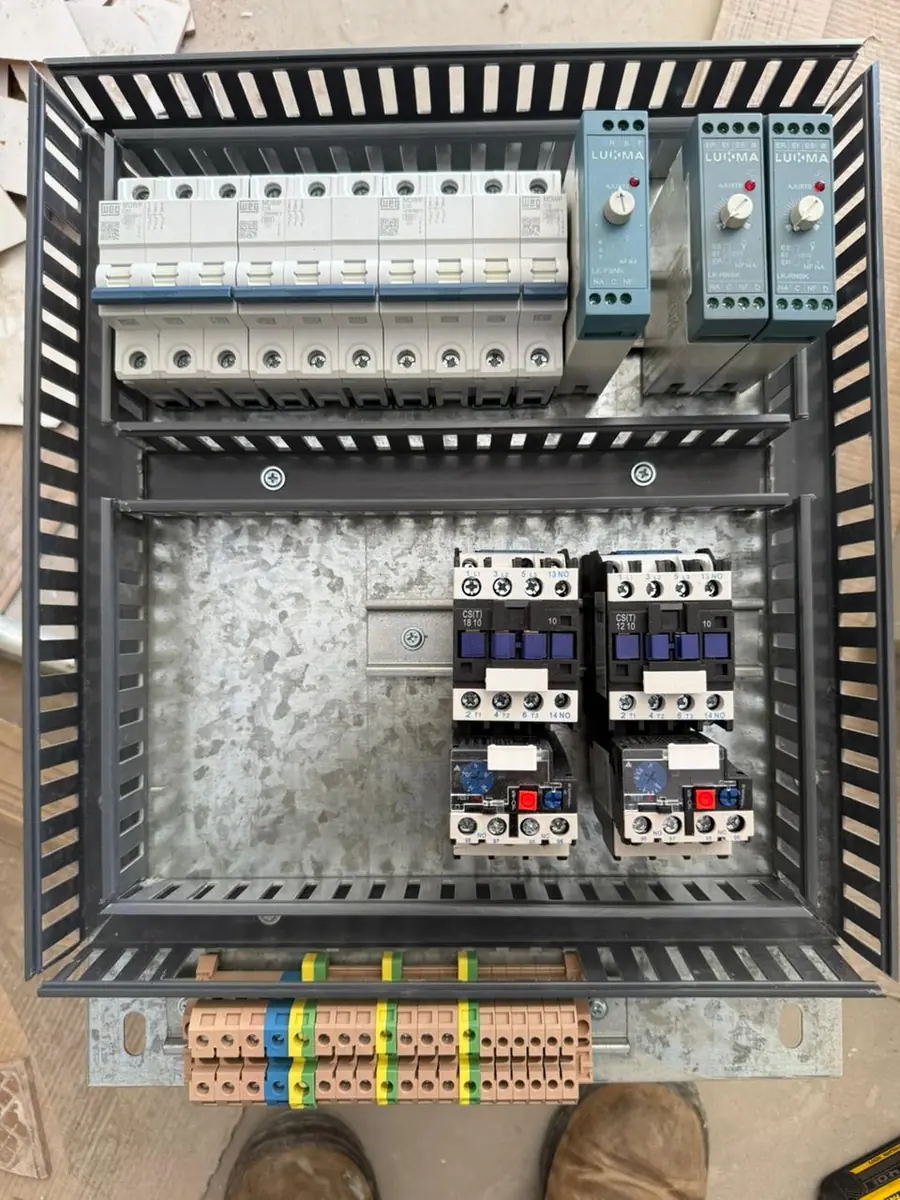 Quadro de comando para Caldeira
