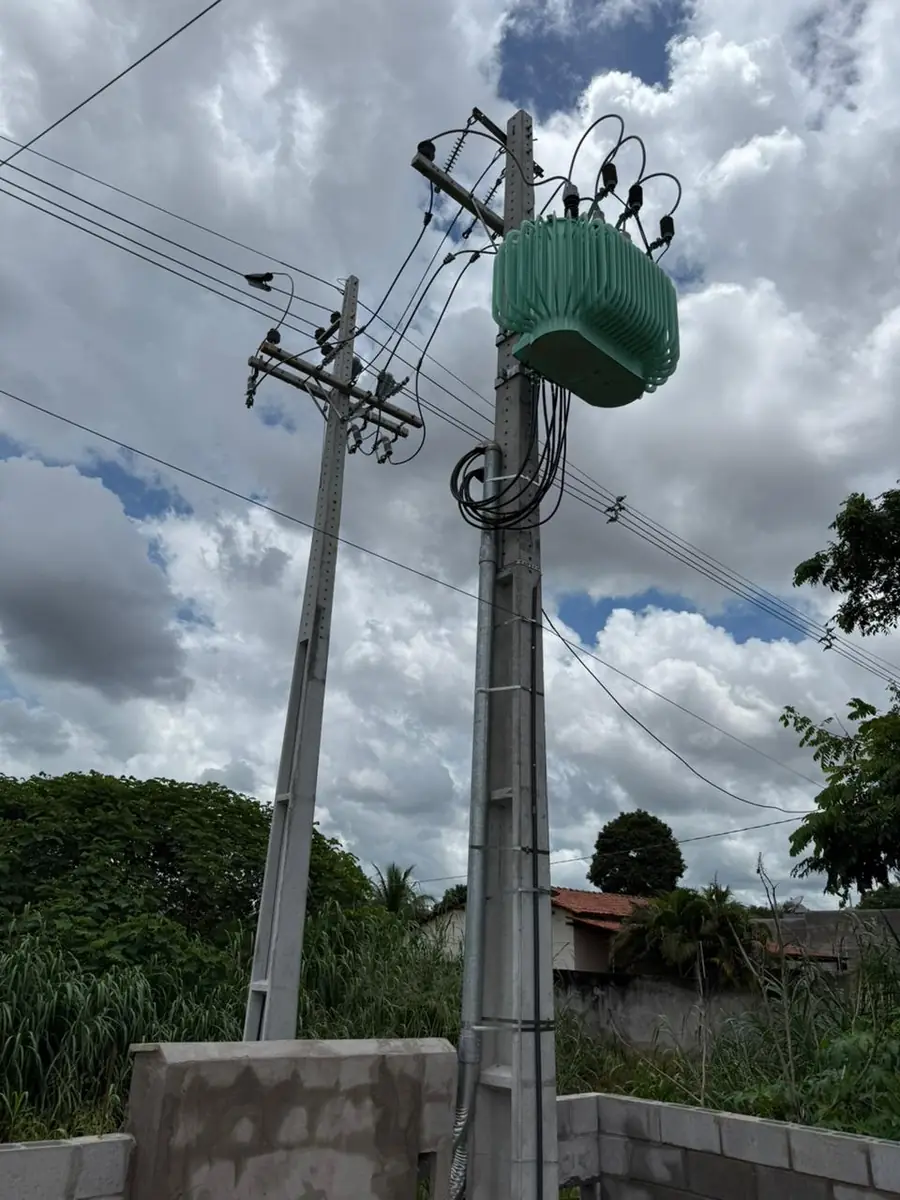 Posto de transformação — subestação aérea