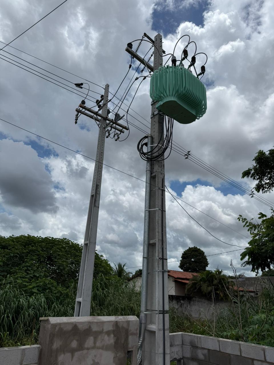 Posto de transformação — subestação aérea